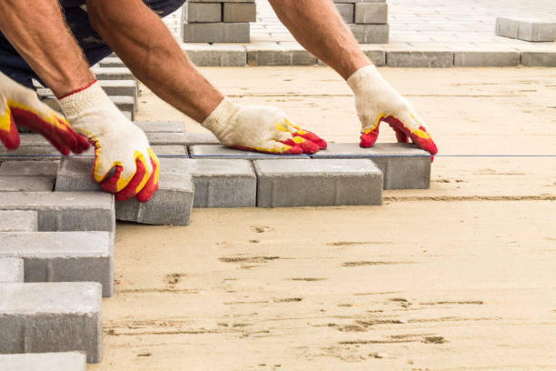 Permeable Paver Driveway in Kingsford Heights, IN